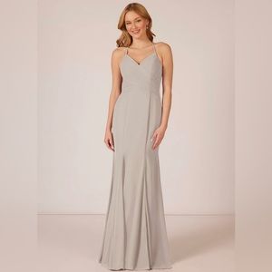 Brand new never worn custom measurement azazie bridesmaid dress in frost